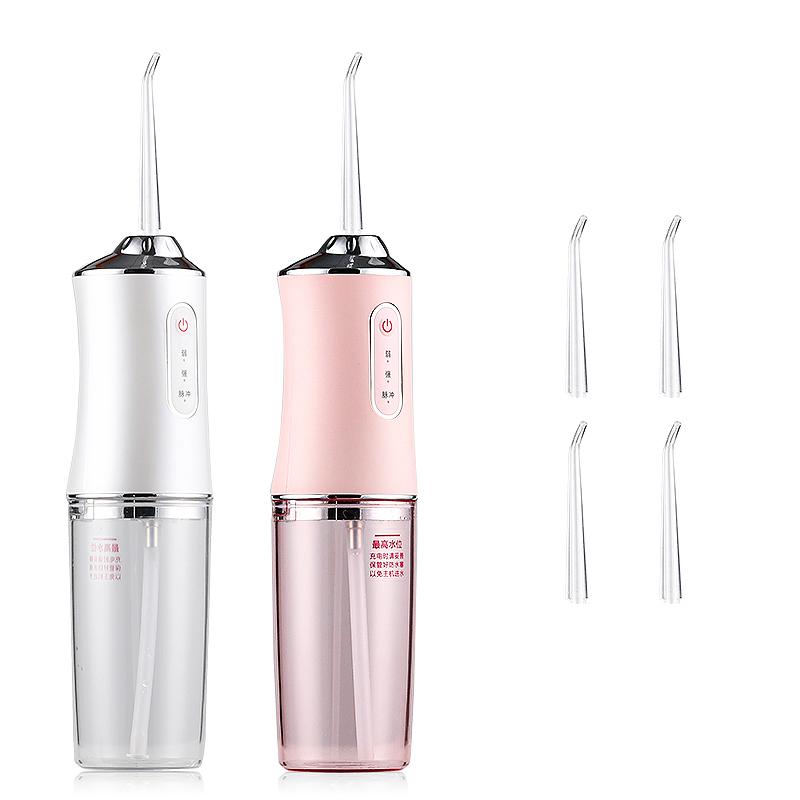 Ирригатор полости рта и электрическая зубная щетка ipx7, сменная насадка, портативная зубная ирригатор с 4 насадками, перезаряжаемая через USB