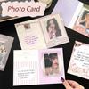 3-дюймовые фотопоздравительные открытки в пасторальном стиле, фотокарточка, подарочная складная открытка