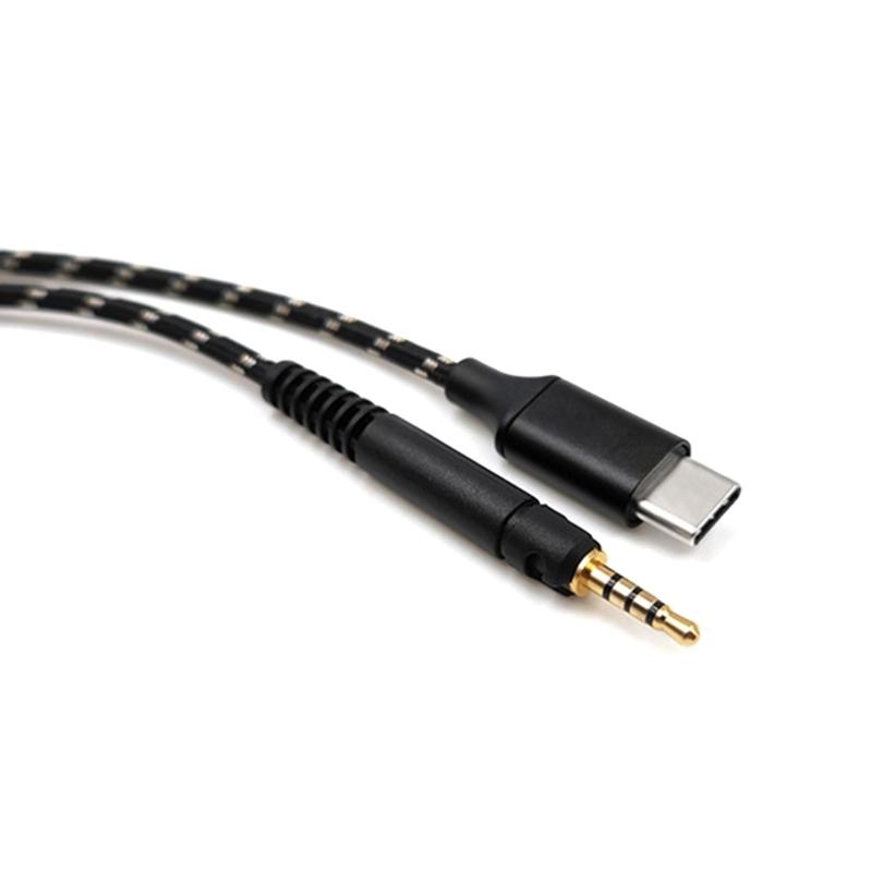 Прочный кабель, совместимый для наушников HD518 HD558 HD569 HD579 HD598, шнур из нейлона/TPE, улучшающий ваши впечатления от прослушивания