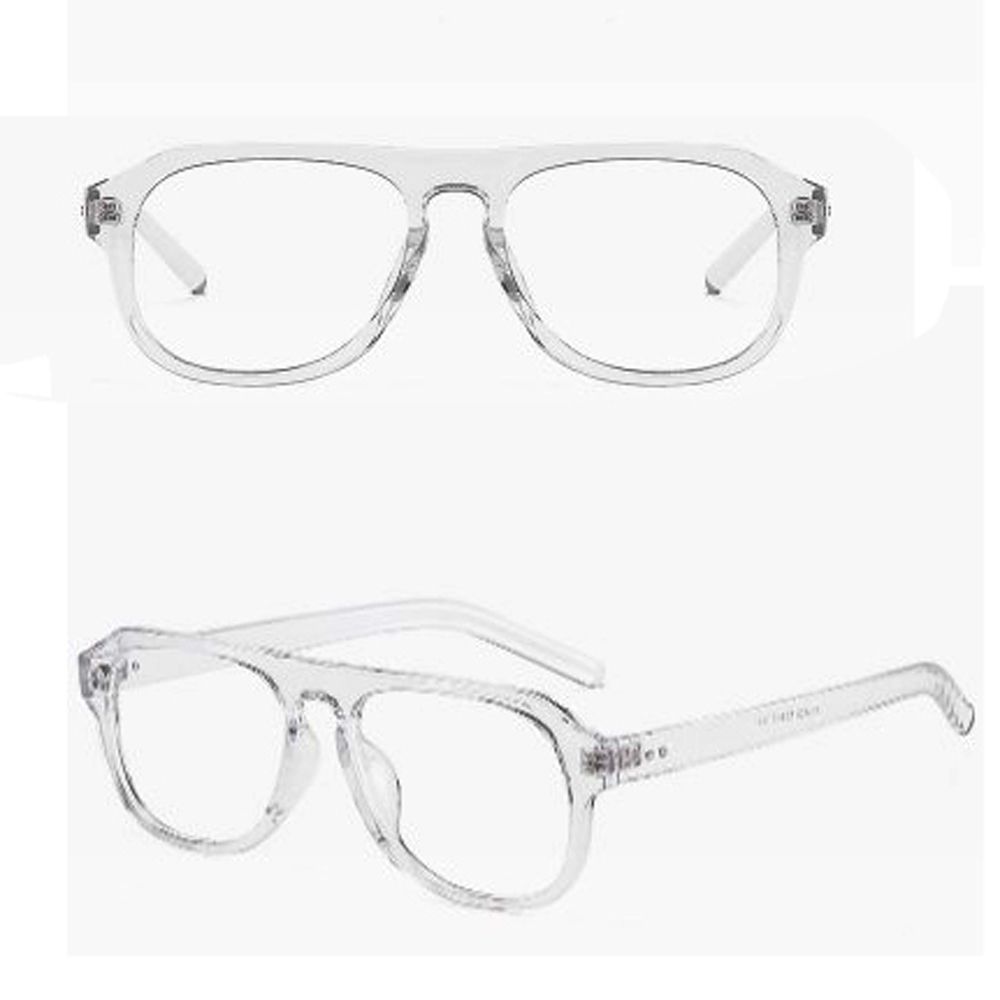 Leopard Print Optical Glasses Anti Blue Light Glasses Polygon Frame Eyewear Computer Eyeglasses