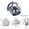 Home RV Cabinet Push Button Latch Lock Hatch Catch Flush Door Lock Knob Fit for Cupboard Motorhome-Caravan Camper Handle