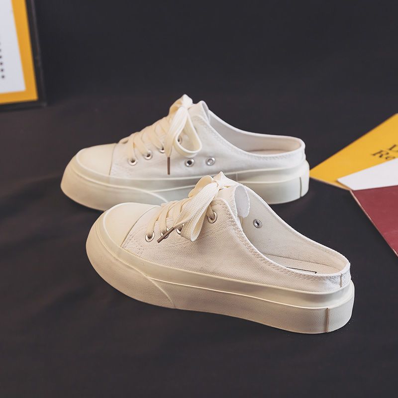 Женские тапочки, мюли, шлепанцы, низкий каблук, летние белые детские сандалии с бантом, туфли для женщин 2024 года, наружная обувь из ПВХ Vip 39, повседневная обувь