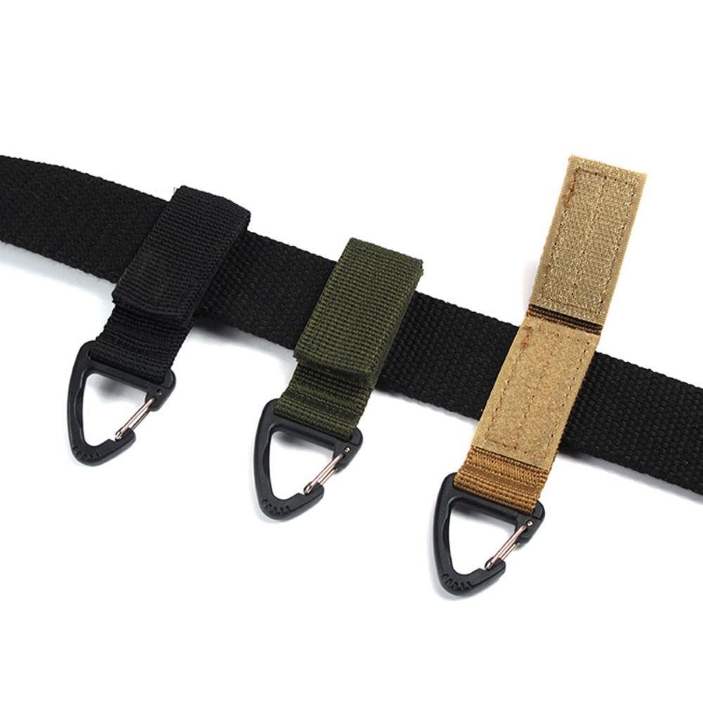 Buckle Key Buckle Climbing Carabiner Nylon Webbing Belt Buckle Hook Hanging Buckle Backpack Buckle
