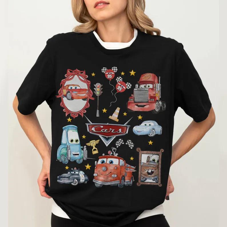 Coquette Bows Cars T Shirt Unisex 2