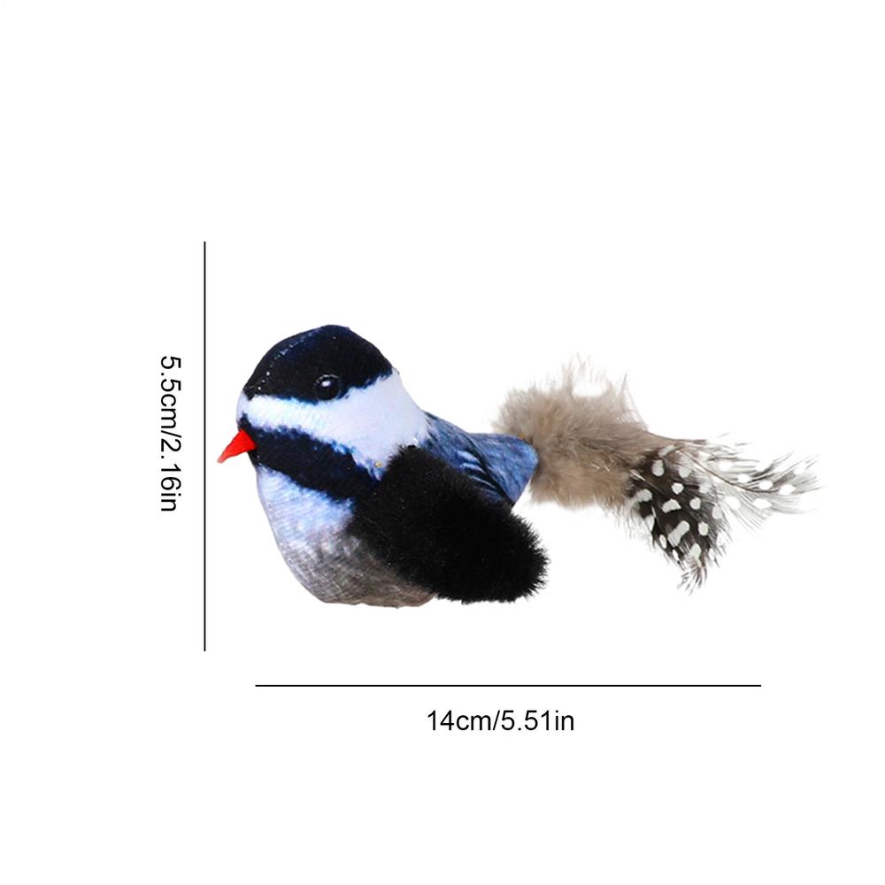 Игрушки для кошек «Чирпящая птица» Игрушка для кошек «Перышко» Интерактивная игрушка для кошек Реалистичная игрушка для кошек «Звуки птиц» Мягкая игрушка для кошек Автоматическая игрушка для кошек «Птица»