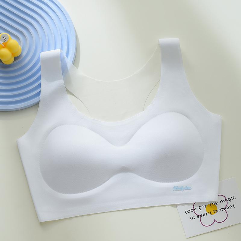 Girls' underwear youth development period small vest spring and summer thin junior high school and high school students anti-bumping girls' bras