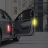 2 шт. Автомобильная ночная лампа Наклейка Отражающие полосы для автомобиля Знак безопасности Наклейка на дверь Предупреждающая лента