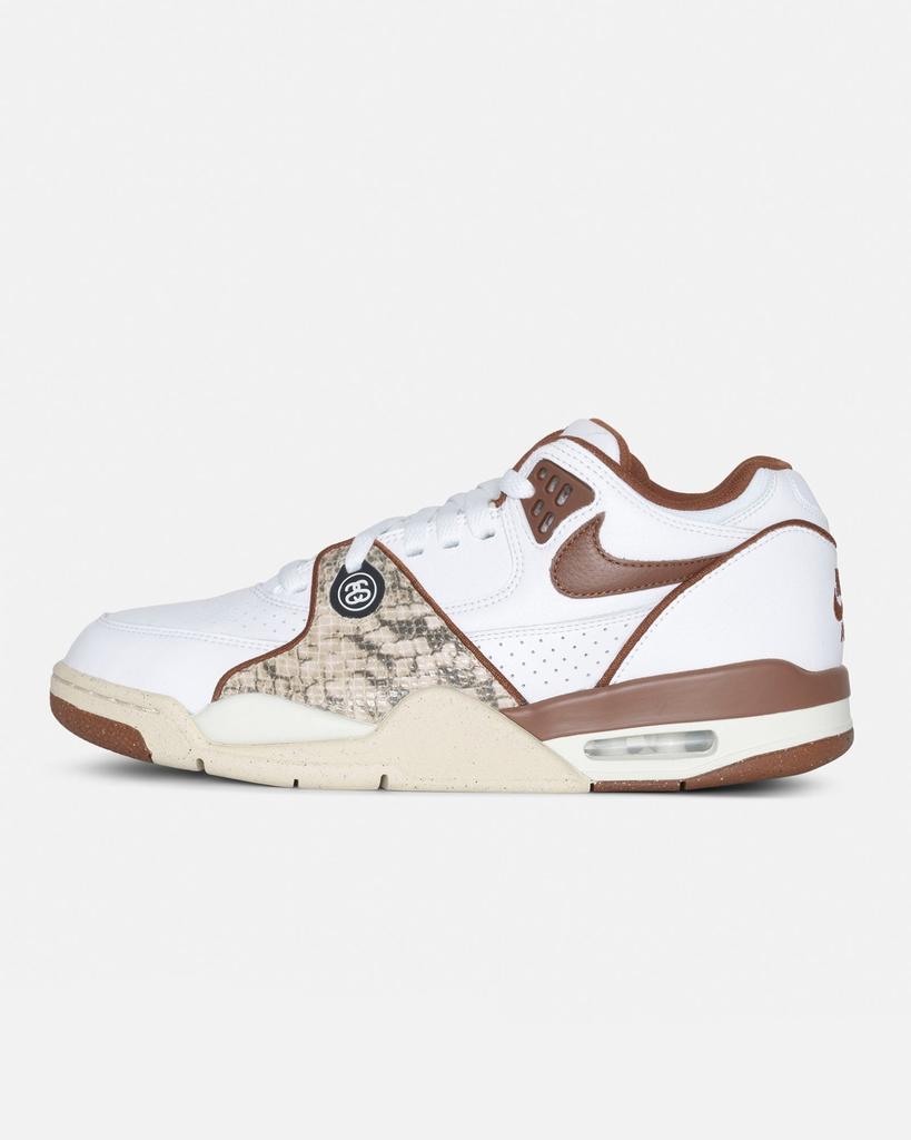 FD6475-100 Stussy Nike Air Flight 89 Low SP Белый и Пекан (Мужской)