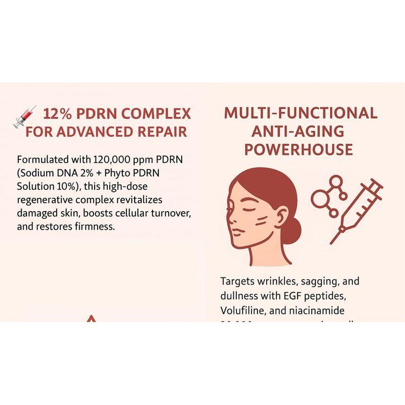 CELDYQUE - Сыворотка с PDRN 12% и пептидами EGF