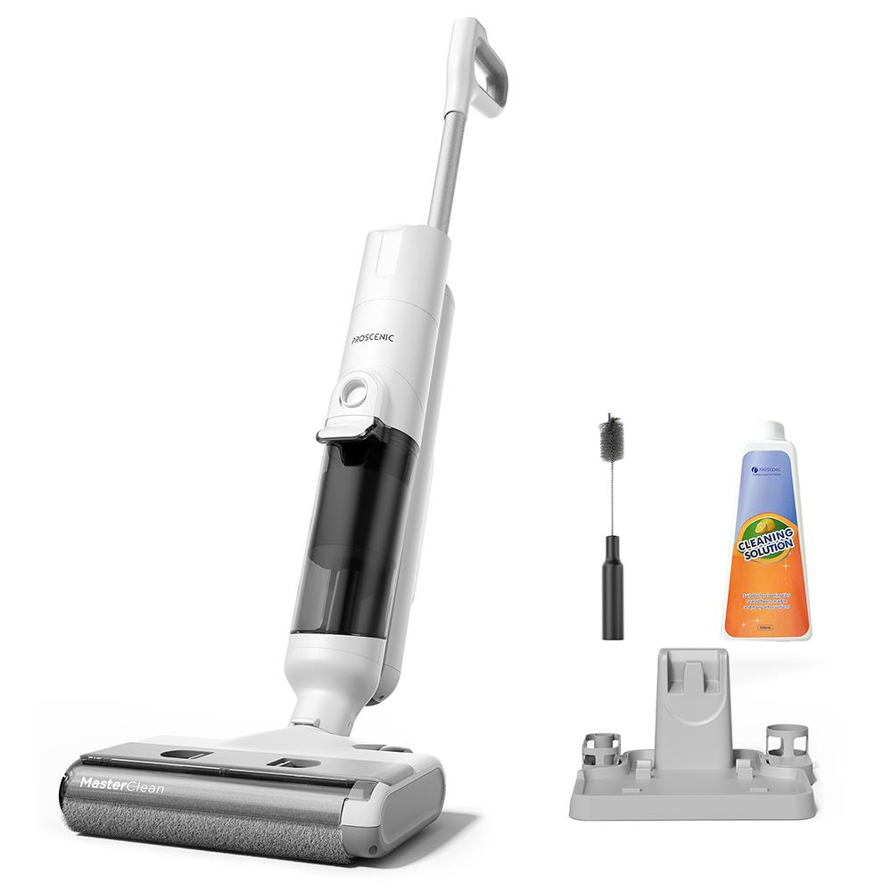 Refurbished Proscenic F10 Pro Cordless Vacuum and Mop, 30min Runtime, Self-Cleaning, LED Screen, All-Around Edge Cleaning