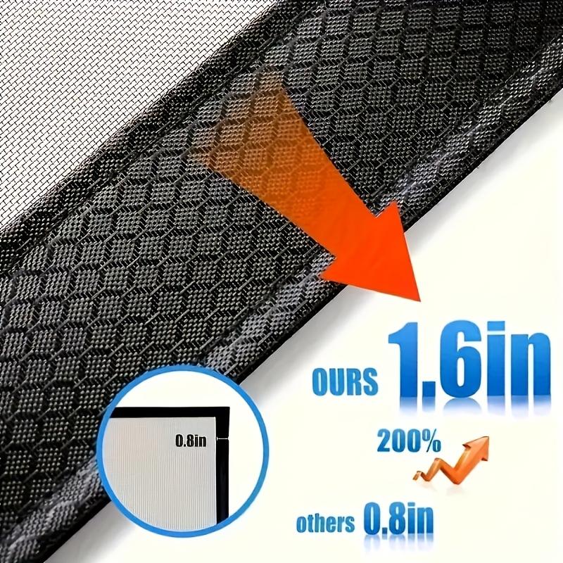 Магнитная дверь-сетка — самоуплотняющаяся, прочная, бесконтактная сетчатая перегородка защищает от насекомых