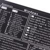 2 шт. Windows/Word справочная клавиатура компьютер ярлык наклейки клейкие съемные наклейки для быстрого справочника клавиатура руководство