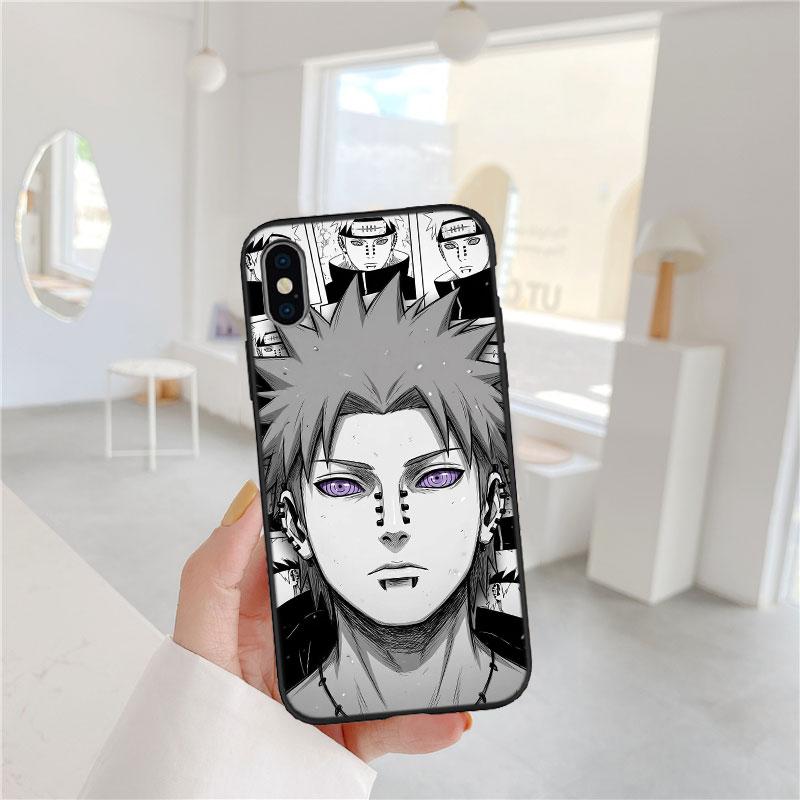 LO80 Pain Akatsuki NARUTO Soft Shell Phone Case for Redmi Note 13 14 Pro+ Plus A3 A3X 13X 13C 13R 14S 14C 14R