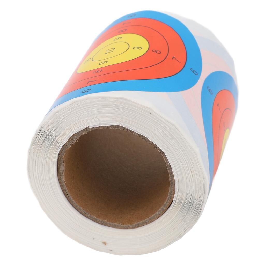 200pcs/Roll Shooting Target Sticker Universal Full Color Self Adhesive Shooting Target Paper for Tra