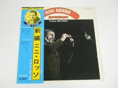Виниловая пластинка NINI ROSSO Super Deluxe SWX10132 Globe 1974 Япония Obi Джаз Б/у