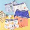 5 шт./лот, нижнее белье для мальчиков, детские шорты-боксеры, хлопковые трусы для мальчиков, размеры 100-160
