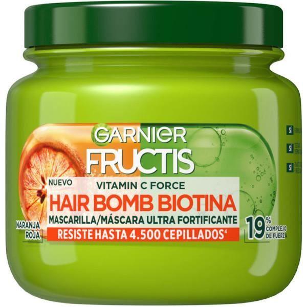 Mascarilla - GARNIER - Vitamin Force Hair Bomb - 320 Ml - Tous types de cheveux - Femme
