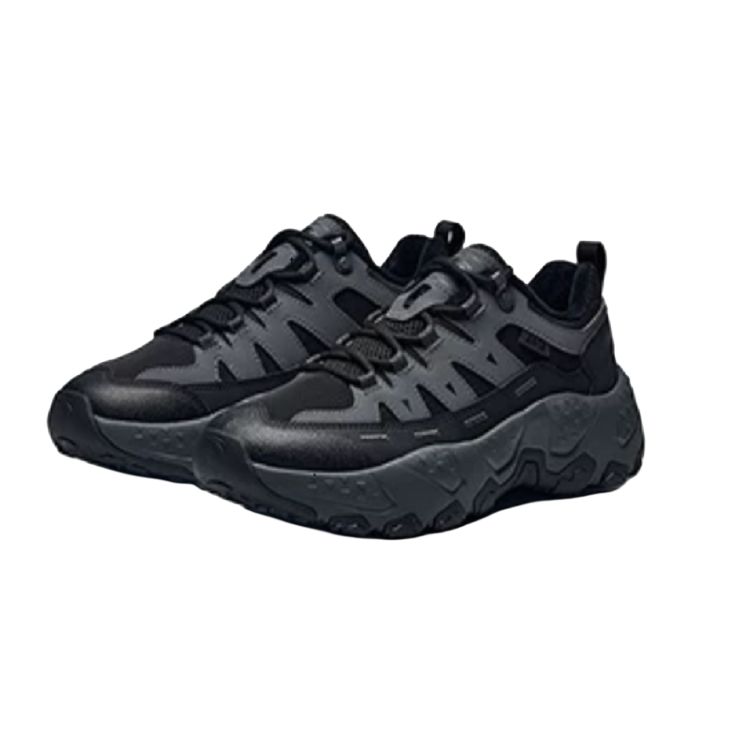 Men's Sneakers ANTA Rock Outdoor Shoes Men's Low-top Black