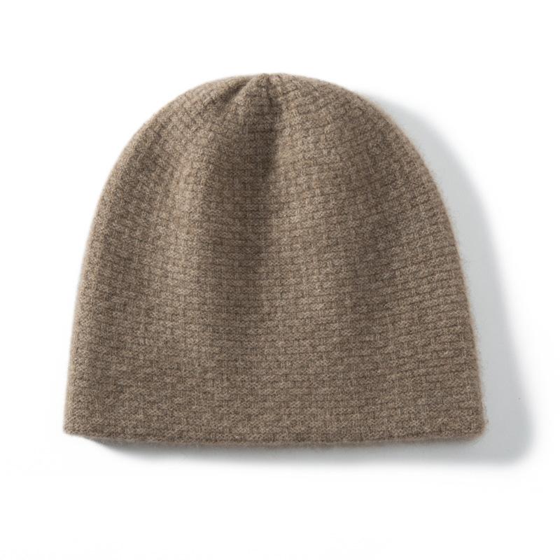 % Cashmere autumn and winter first-line thickened and enlarged warm men's and women's ear protection caps