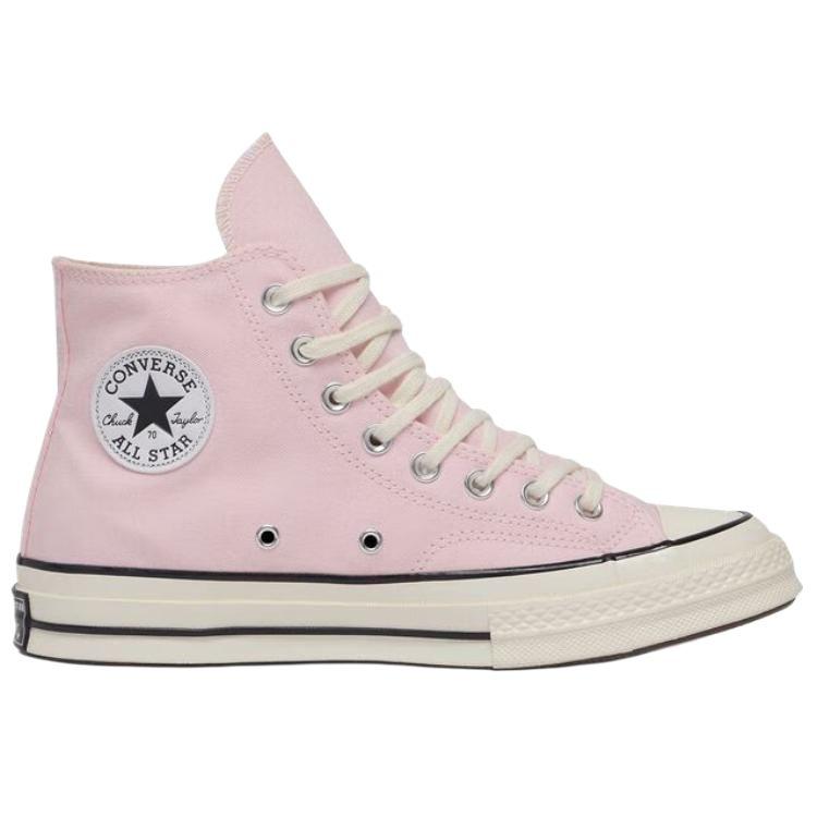 Converse Chuck 70 High Pink Frosting Unisex Sneakers Egret Black A10527C