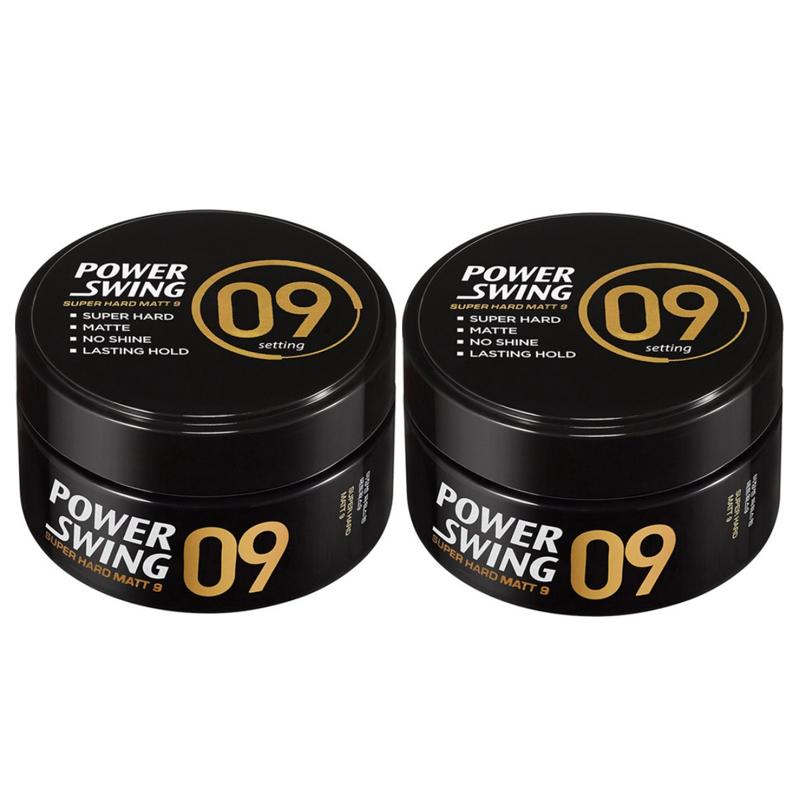 Mise En Scene Power Swing Super Hard Matte Hair Wax (09) 80g (Powerful Hair Fixation/Short Hair UP) (3 Options)