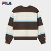 FILA Women's Striped Color-Block Pullover Sweatshirt
