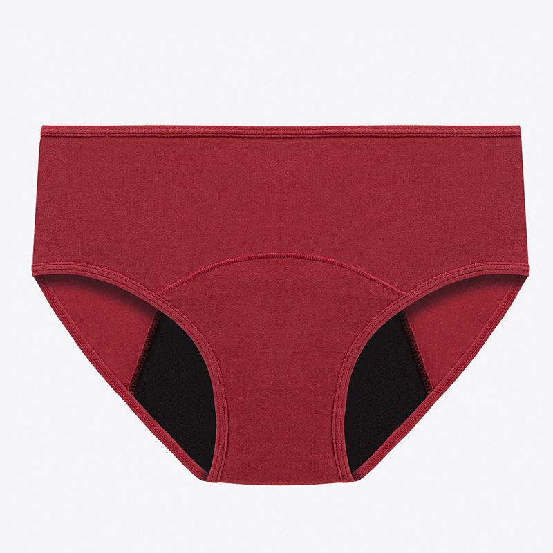 Cross-Border Women's Large Physiological Underwear: Heavy Flow, Postpartum, C-Section Recovery, Low Waist.