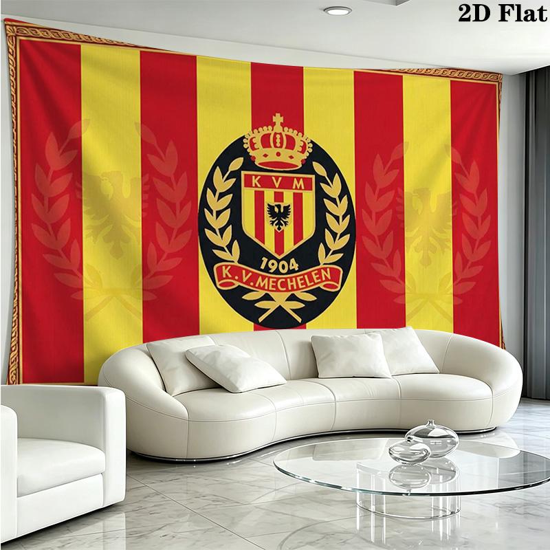 KV Mechelen Wall Tapestry Aesthetic Wall Hanging Printed Fabric Blanket Decorative Tapestries for Bedroom Living Room Home Decor