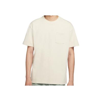 Спортивная одежда Essential Pocket Tee Мужские топы Oatmeal DD0500-138