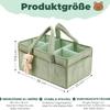 Корзина для хранения детских вещей, Портативная корзина для хранения детских вещей, Хранение перьев младенца, Съемное отделение, Идеально подходит для предметов первой необходимости для новорожденных, Хранение и слой