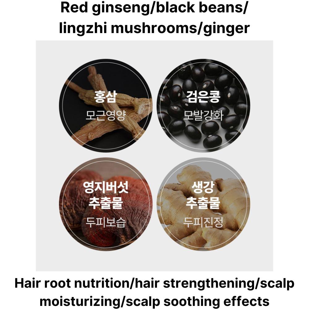 Ryo Шампунь для укрепления корней Hongjindan 820 мл / Лечение 820 мл