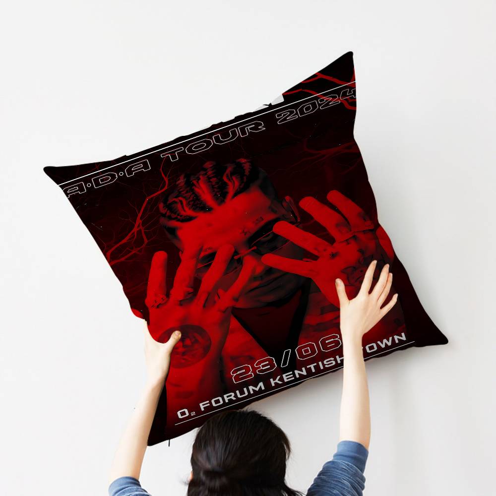 Rapper D-Duki Cushion Cover Pillowcase Upholstery Sofa Throw Pillow Home Decor Pillowcas