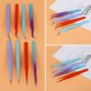 Supplies Lash Extension Tools Nail Art Rhinestones Picker Clip Applicator False Eyelashes Tweezer