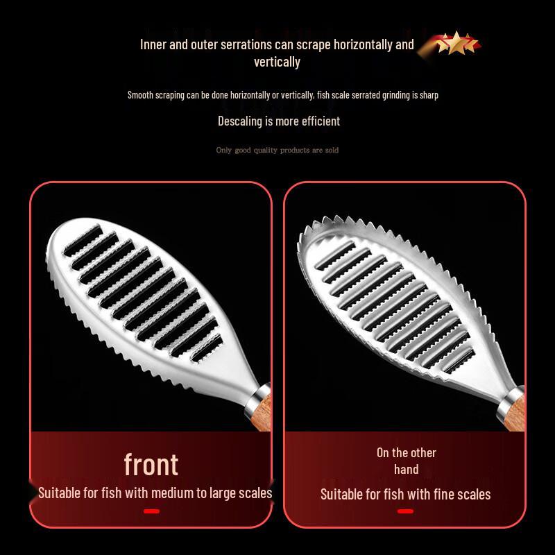 Jidu 304 Нержавеющая сталь Рыбочистка