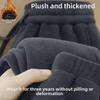 Men's Winter Double-Sided Fleece Sweatpants - Large Size, Warm, Casual, Cuffed Trousers