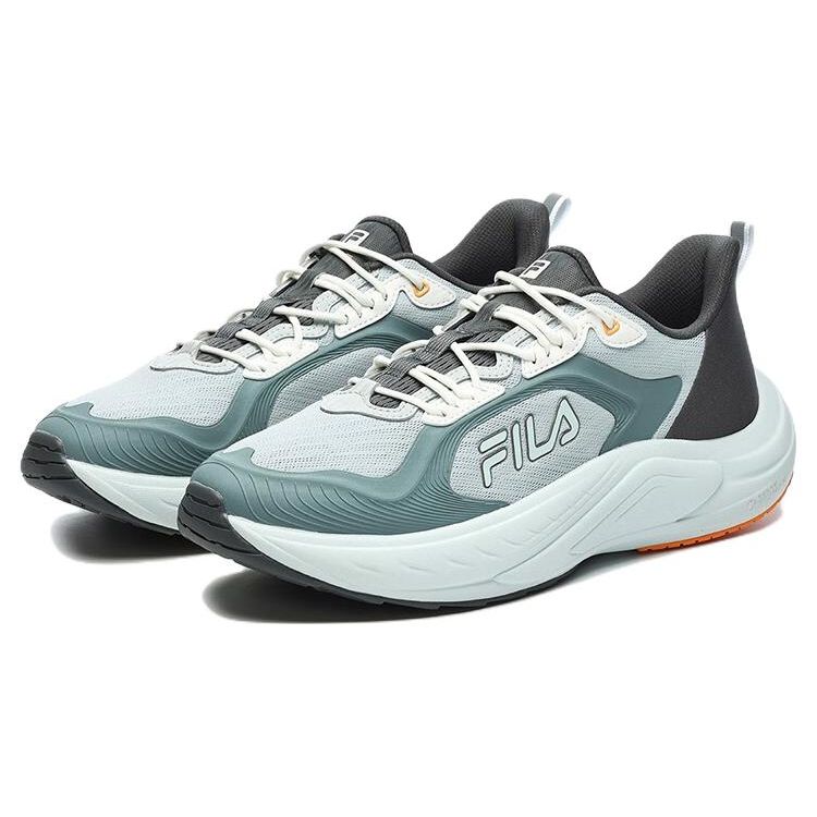 Fila Wolf Fabric Synthetic Leather TPU Comfortable Sports Low-Top Lifestyle Shoes Men Sneaker Pearl-Blue A12M231211FPB
