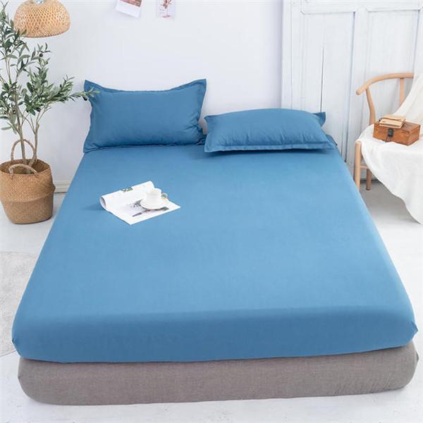 2023 New Super Waterproof Bed Shirt Sheet Bed Mattress Cover Bedspread Becloth Urine Pad Waterproof Bedcover Mattress No Pillowcase