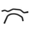 Radiator Coolant Hose ATV Silicone Radiator Coolant Hose Kit for YFZ350 1987 To 2006 Black