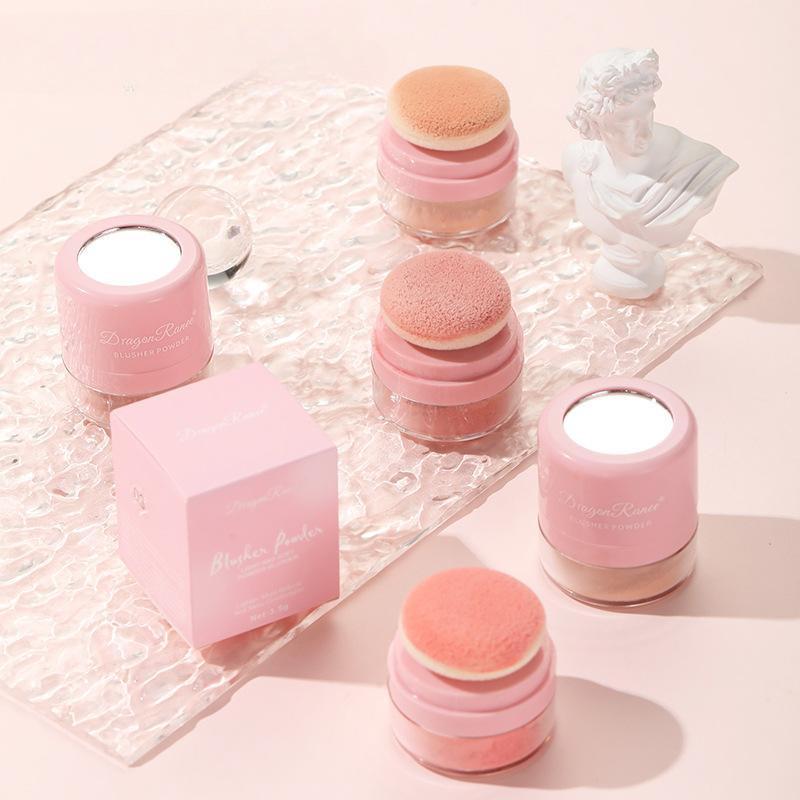 Румяна Hot Air Cushion Пудра для румян Skin Touch Пудра для макияжа Bare Makeup Brightening Skin Matte Mushroom Head Pat Пудра для румян