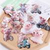 2D Piglet Key Chain Piglet Shape Car Interior Pendant Backpack Decoration Backpack Decoration