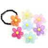 10pcs/lot Acrylic Flower Beads Jelly Color Sunflower Beads Loose Spacer Beads For Jewelry Making DIY Necklace Hair Accessories