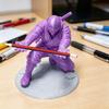 Ninja-подставка для ручек Yousheng на стол, коленопреклоненный ниндзя, самурай, держатель для карандашей, 3D-печатная подставка для ручек, подарок для мальчиков, студентов, офиса
