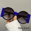 Women's Men's Round Double Color Sunglasses Fashion Retro Trend Sunglasses Travel Street Photo Holiday Party Beach Glasses