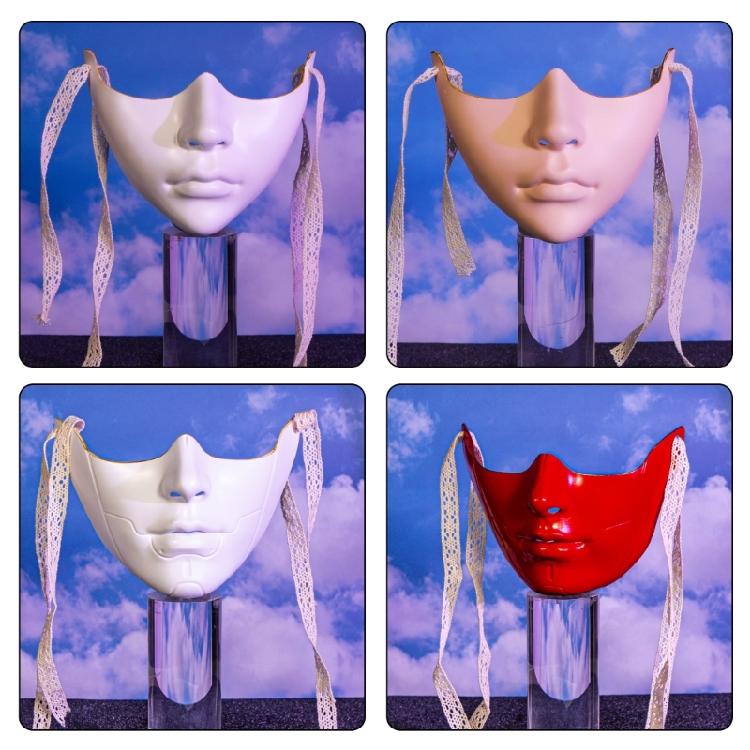 Маска на Хэллоуин Маска Фантома Белая Маска на Пол-лица Для Женщин Мужчин Любителей Косплея Маска для Маскарада