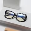 Anti-Blue Light Glasses High Quality Cat Eye Eyewear Women Men Luxury Eyeglasses Blue Light Blocking Man Lady Computer Eyeglas