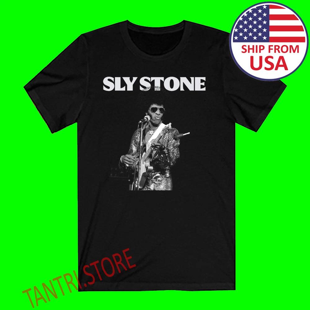 Sly Stone Мужской Черный Размер от S до 3XL