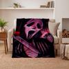 Ghostface Soft Warm Flannel Blankets Comfortable Blanket for Home Decoration Gifting