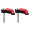 2 Pcs Bench Dog Clamp 20mm Quick Release Firm Grip Benchtop Hold Down Clamp for Woodworking