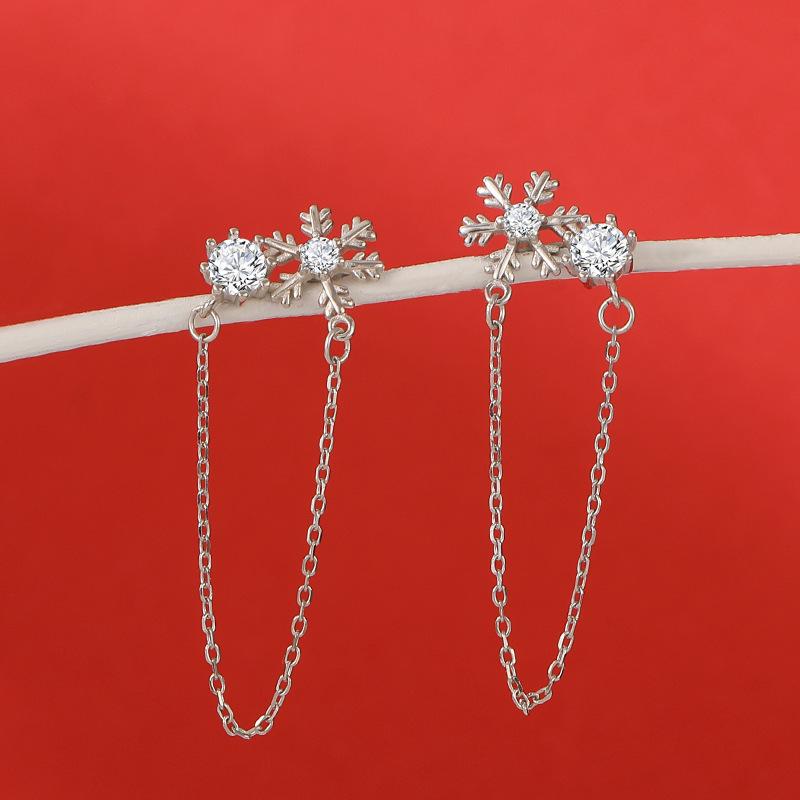 Серьги Higu из серебра 925 пробы на Рождество E1080/E1055/E1002/E1162/E1429-E1443