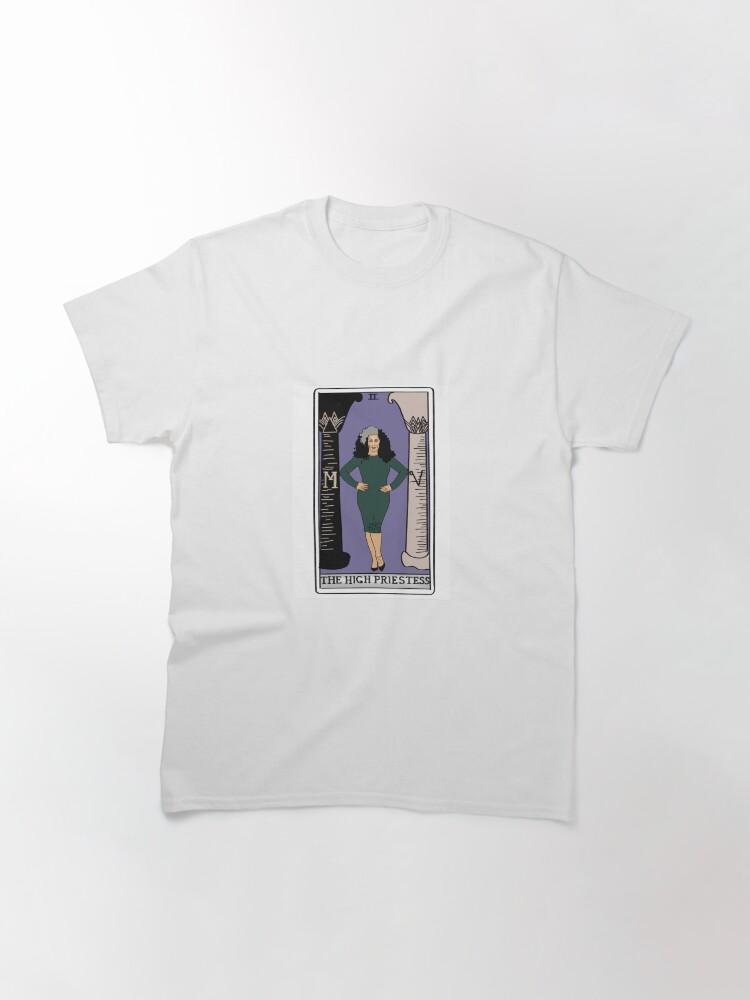 Visage Michelle Visage Tarot Card "The High Priestess" Classic T-Shirt